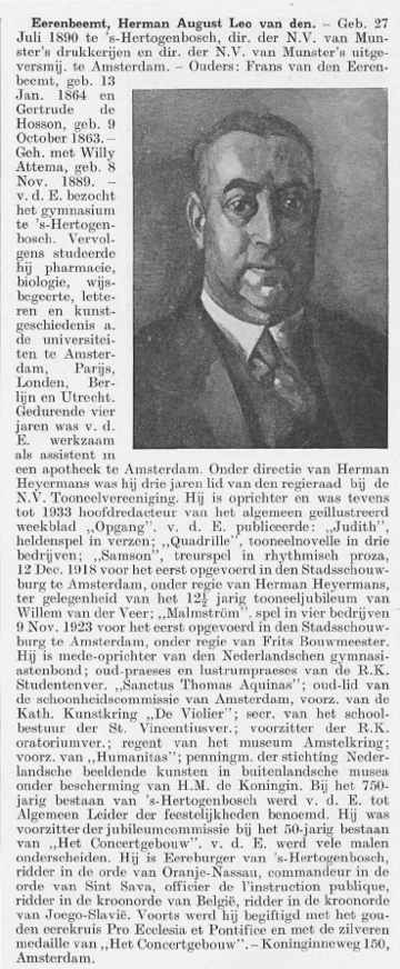 Herman August Leo (Herman) van den EERENBEEMT